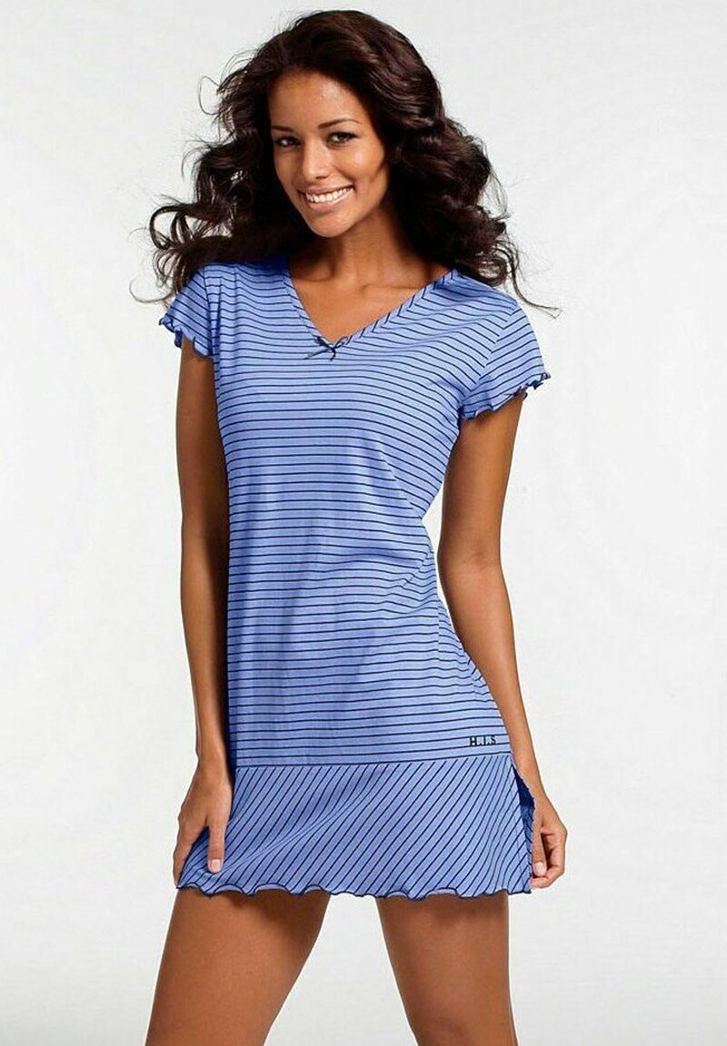 Ночная рубашка H.I.S, цвет blau-geringelt
Ночная рубашка H.I.S, цвет blau-geringelt