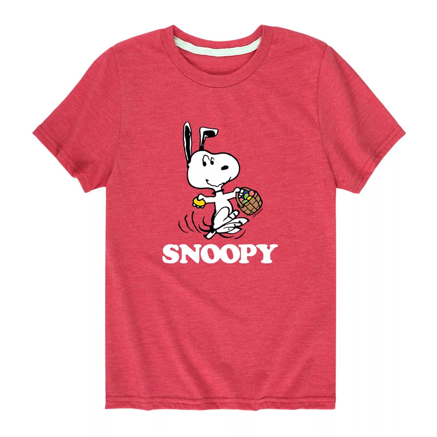 Футболка с рисунком Peanuts Snoopy «Пасхальная корзинка» для мальчиков 8–20 лет Licensed Character
Футболка с рисунком Peanuts Snoopy «Пасхальная корзинка» для мальчиков 8–20 лет Licensed Character