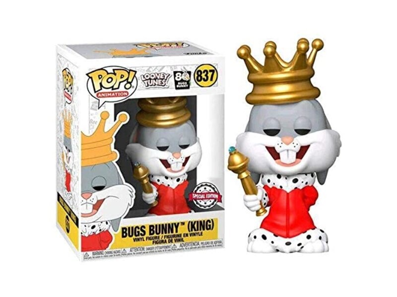 Funko POP! Анимация: Bugs 80th - King Bugs, разноцветный
Funko POP! Анимация: Bugs 80th - King Bugs, разноцветный