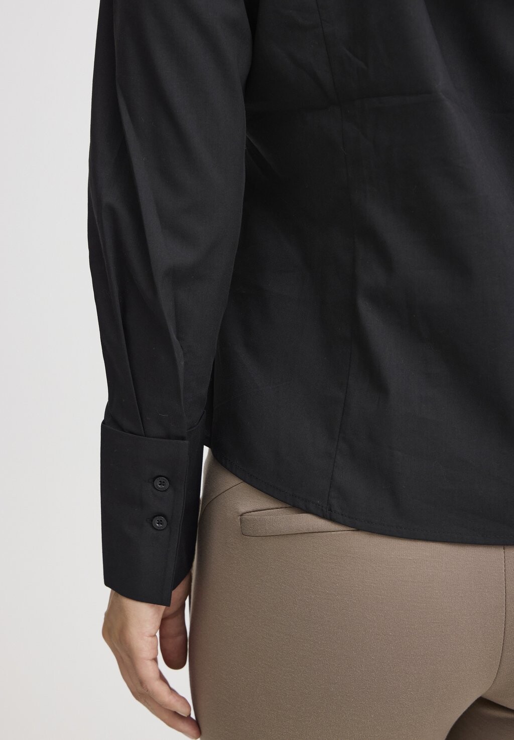 Блузка на пуговицах Fransa, черный
Блузка на пуговицах Fransa, черный