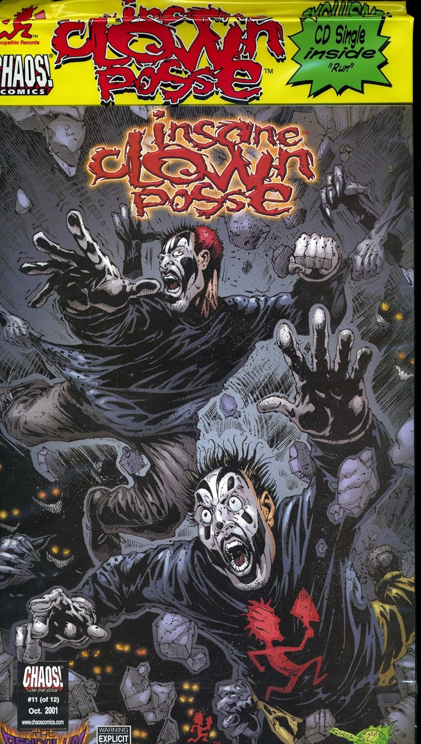 INSANE CLOWN POSSE The Pendulum #11 Comic & CD NEW ICP
INSANE CLOWN POSSE The Pendulum #11 Comic & CD NEW ICP