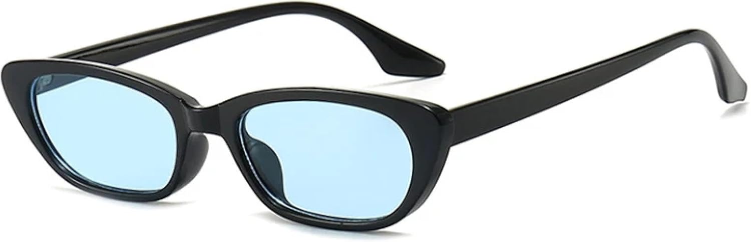 Винтажные женские солнцезащитные очки «кошачий глаз», модные солнцезащитные очки в маленькой оправе для мужчин, роскошные очки для активного отдыха и путешествий, мужские очки с защитой от УФ-излучения UV400 TKKTLLT, Black Blue
Винтажные женские солнцезащитные очки «кошачий глаз», модные солнцезащитные очки в маленькой оправе для мужчин, роскошные очки для активного отдыха и путешествий, мужские очки с защитой от УФ-излучения UV400 TKKTLLT, Black Blue