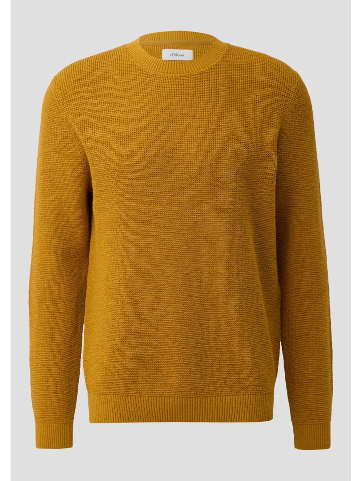 Вязаный свитер цвета 1622_золотисто-желтый s.Oliver
Вязаный свитер цвета 1622_золотисто-желтый s.Oliver
