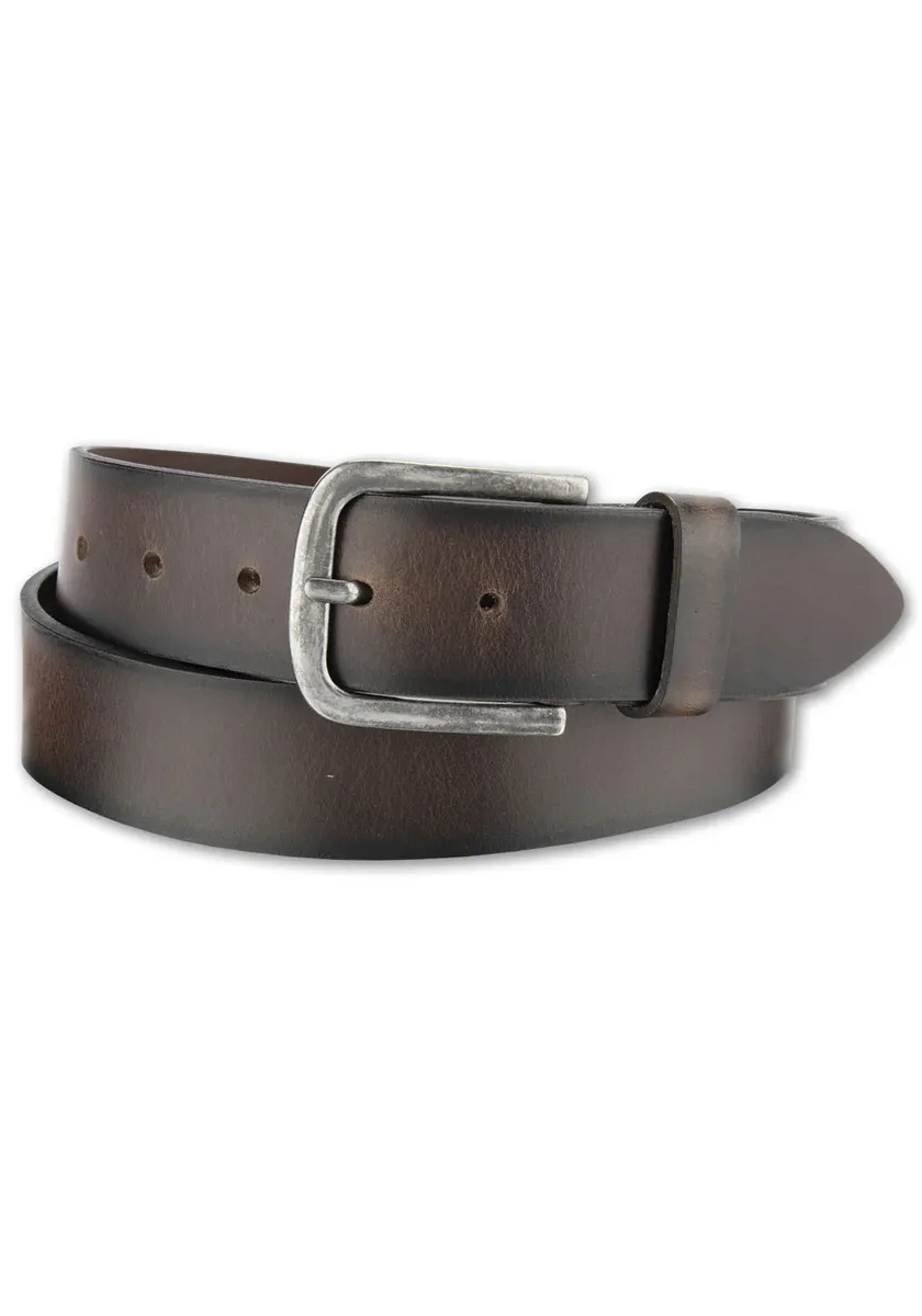 Кожаный ремень BERND GÖTZ для эффектного внешнего вида джинсов, коричневый
Кожаный ремень BERND GÖTZ для эффектного внешнего вида джинсов, коричневый