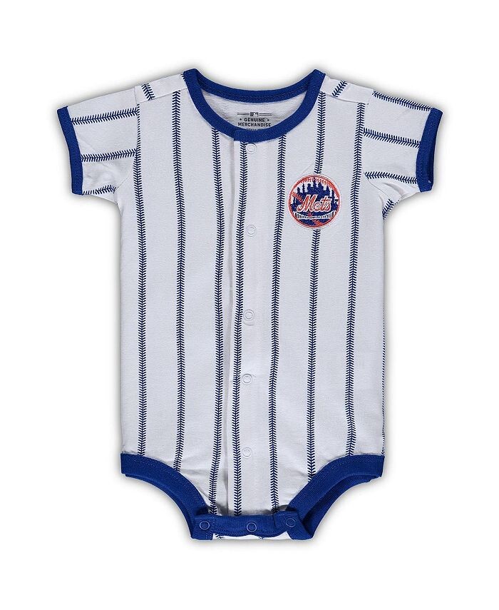Белое боди Royal New York Mets Power Hitter для новорожденныхс короткими рукавами Outerstuff, белый
Белое боди Royal New York Mets Power Hitter для новорожденныхс короткими рукавами Outerstuff, белый