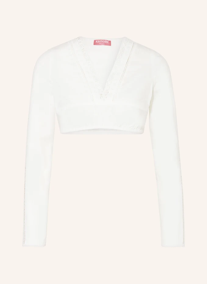 Блузка «дирндль» с кружевом Krüger, экрю
Блузка «дирндль» с кружевом Krüger, экрю