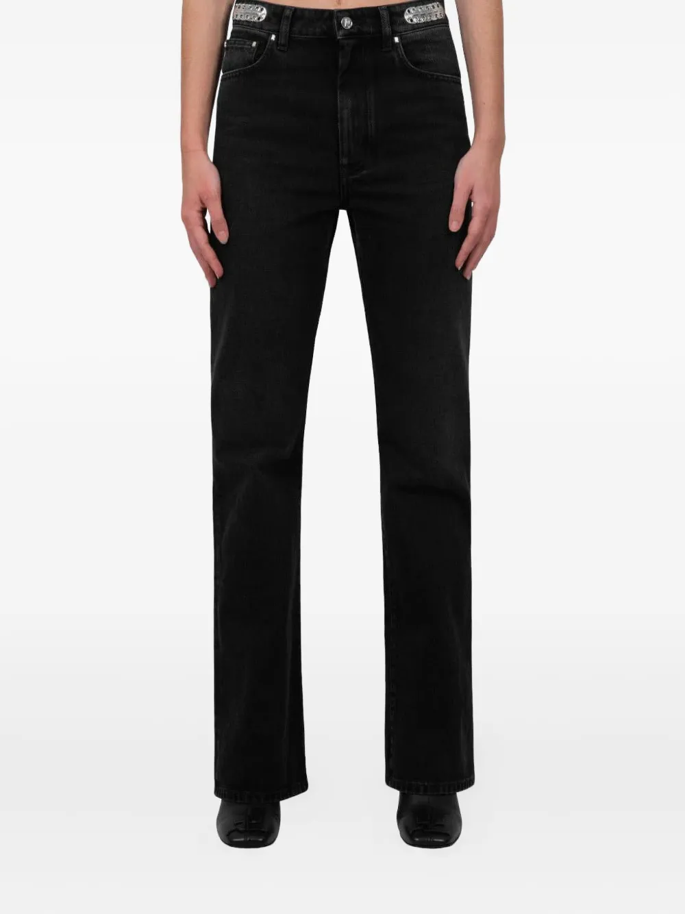 Джинсы с логотипом Rabanne, черный
Джинсы с логотипом Rabanne, черный