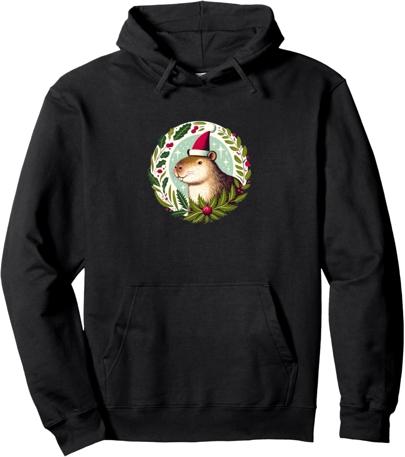 Забавная рождественская толстовка с изображением капибары Capybara Yule Bubb, черный
Забавная рождественская толстовка с изображением капибары Capybara Yule Bubb, черный