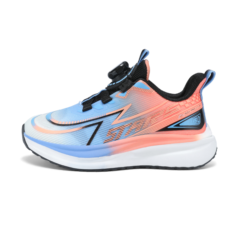 Износостойкие, дышащие, легкие, с амортизацией, детские кроссовки для тренировок JIAFEIMAO, оранжевый/синий 
Износостойкие, дышащие, легкие, с амортизацией, детские кроссовки для тренировок JIAFEIMAO, оранжевый/синий