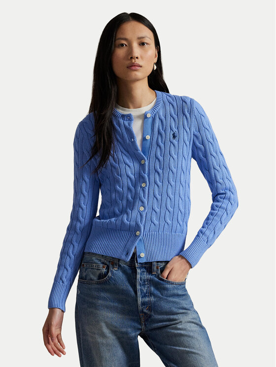 Кардиган slim fit 211971868009 Polo Ralph Lauren, голубой
Кардиган slim fit 211971868009 Polo Ralph Lauren, голубой