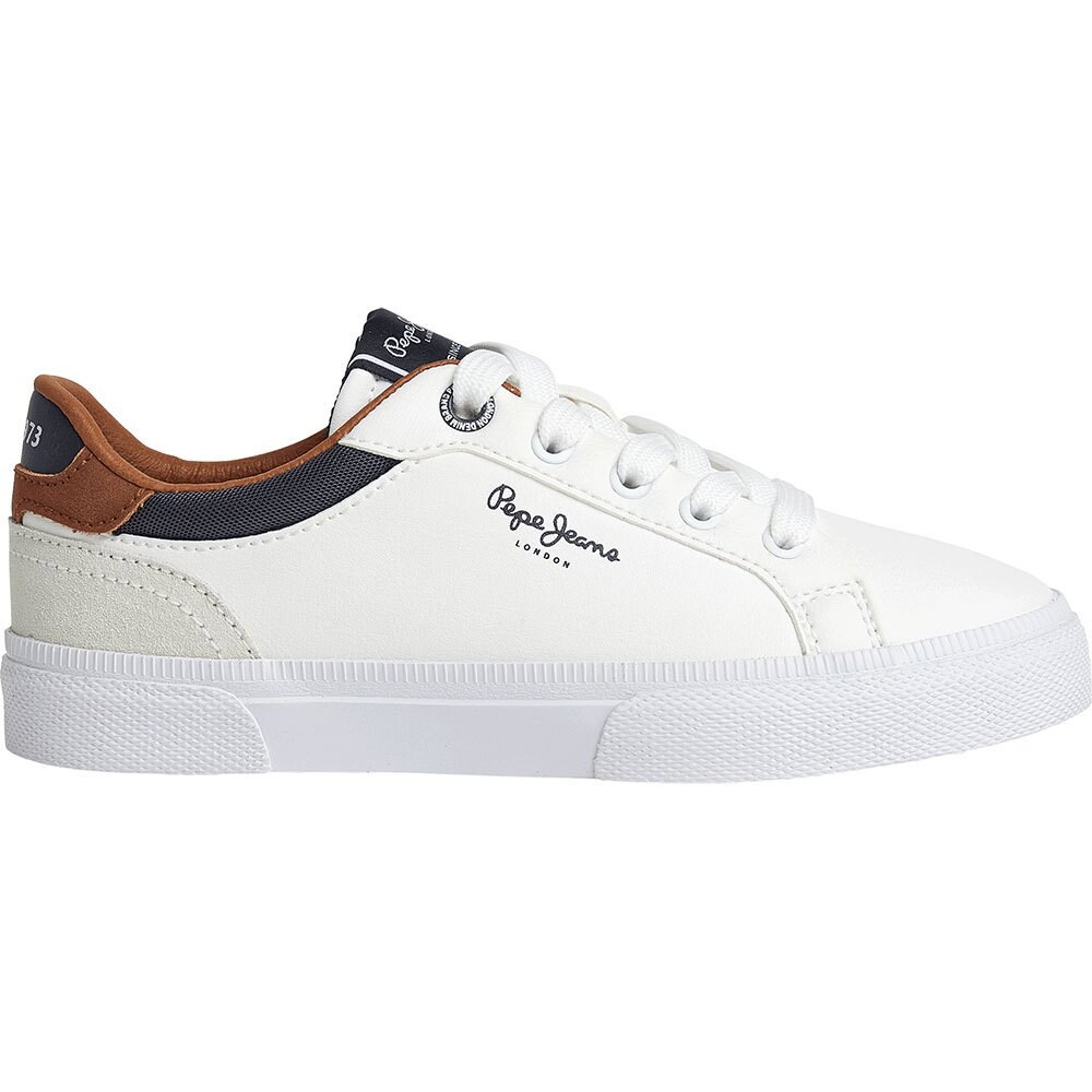 Кроссовки Pepe Jeans Kenton Court B, белый 
Кроссовки Pepe Jeans Kenton Court B, белый