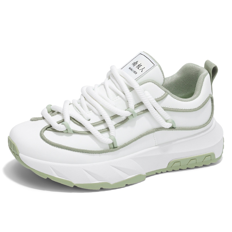 NANJIREN Износостойкие повседневные низкие туфли для мужчин с эффектом увеличения роста бело-зеленые, цвет White Green
NANJIREN Износостойкие повседневные низкие туфли для мужчин с эффектом увеличения роста бело-зеленые, цвет White Green