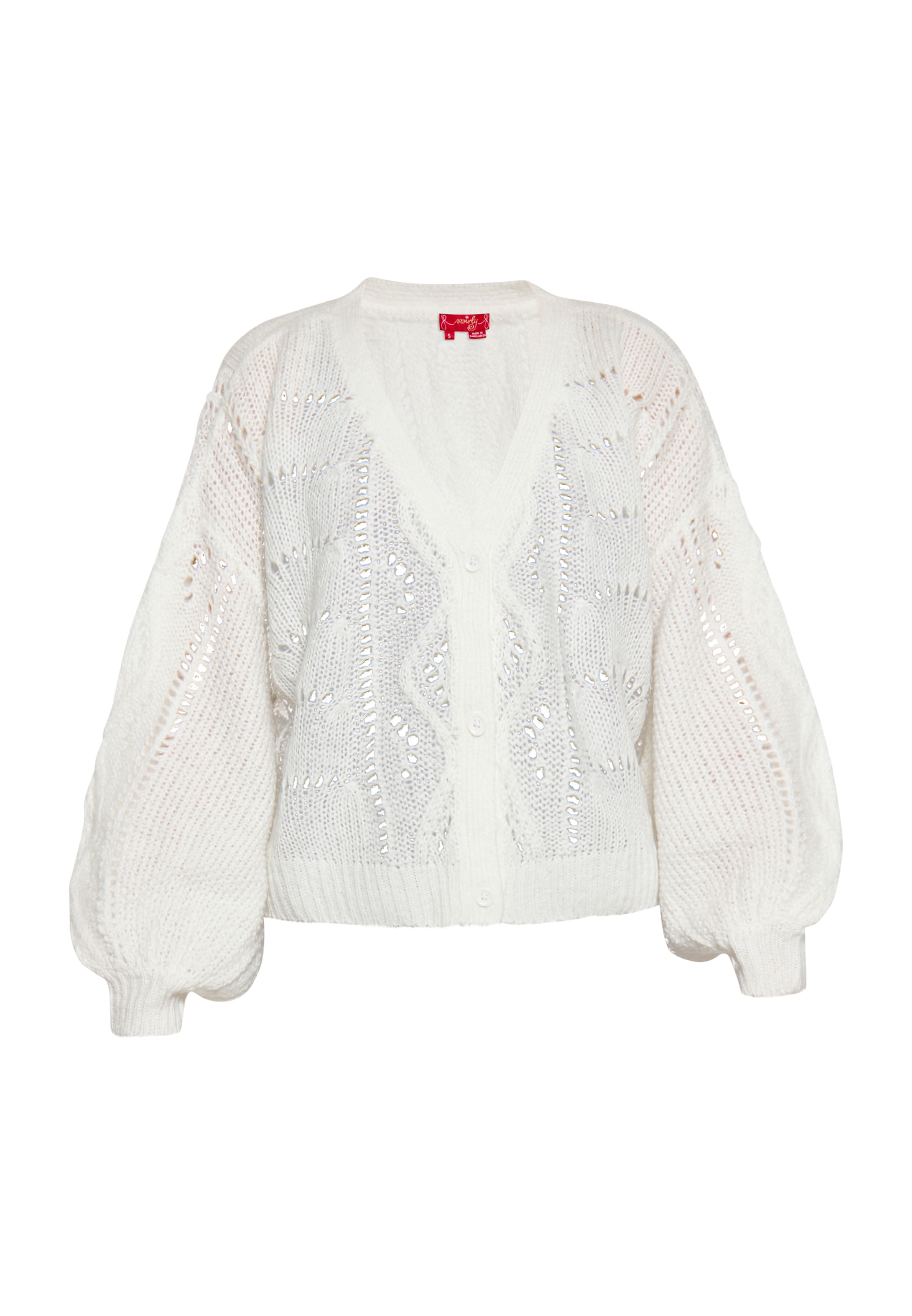 Swirly Кардиган из трикотажа в цвете off white
Swirly Кардиган из трикотажа в цвете off white
