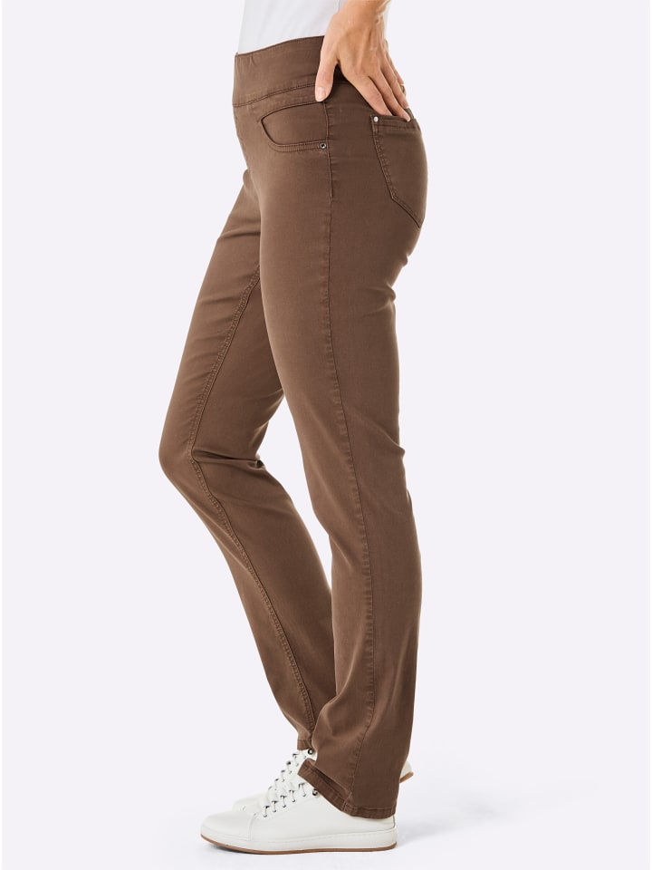 Джинсы creation L, коричневый
Джинсы creation L, коричневый