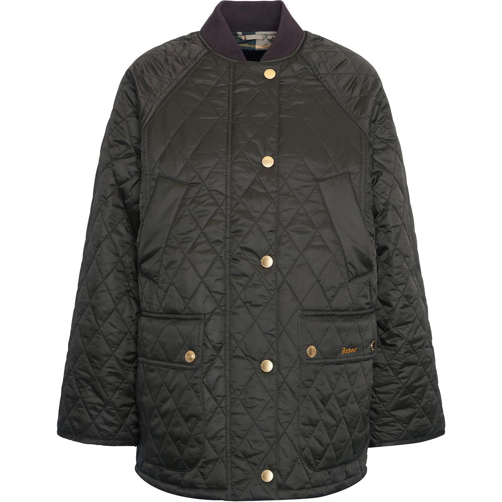 Barbour Пуховая куртка женская оливково-зеленого цвета
Barbour Пуховая куртка женская оливково-зеленого цвета