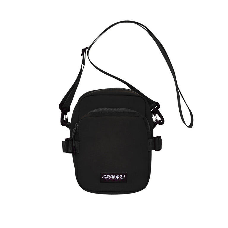 Сумка cordura mini shoulder bag Gramicci, черный 
Сумка cordura mini shoulder bag Gramicci, черный