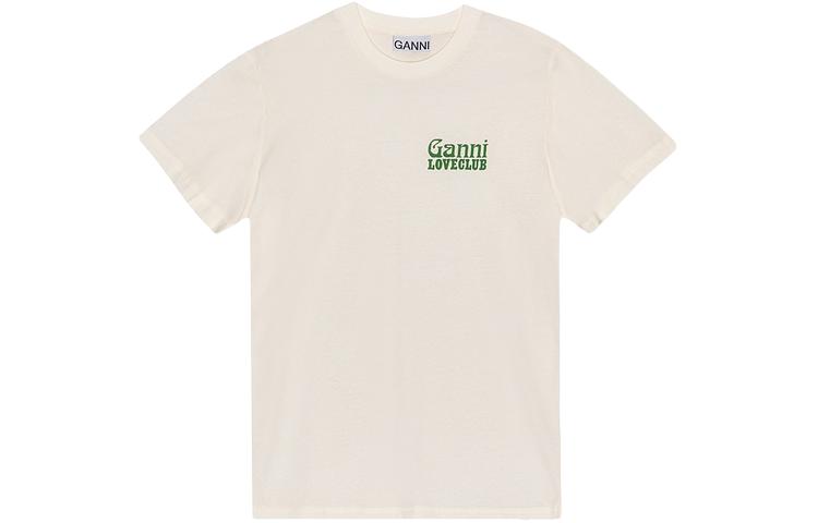 Футболка с принтом логотипа GANNI, белый
Футболка с принтом логотипа GANNI, белый