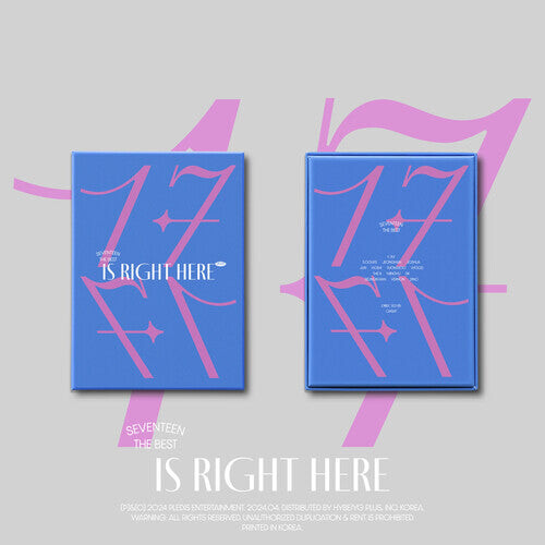 CD диск Seventeen: Seventeen Best Album '17 Is Right Here (DEAR Ver.)
CD диск Seventeen: Seventeen Best Album '17 Is Right Here (DEAR Ver.)
