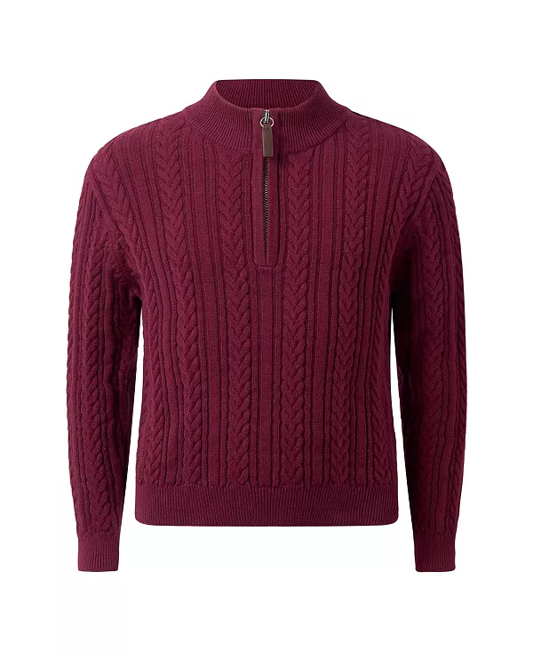 Детский свитер крупной вязки с застежкой-молнией до середины груди - для малышей и детей постарше. Rachel Riley, красный
Детский свитер крупной вязки с застежкой-молнией до середины груди - для малышей и детей постарше. Rachel Riley, красный