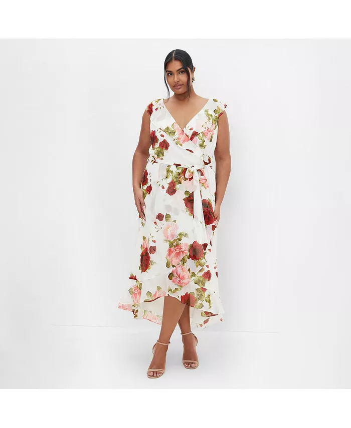 Платье макси Ella Jane больших размеров CITY CHIC, красный
Платье макси Ella Jane больших размеров CITY CHIC, красный