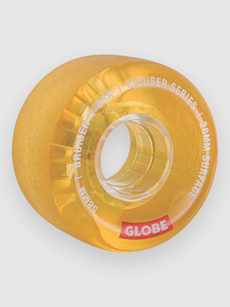 Ролики Globe Bruiser 58mm Rollen, clear honey
Ролики Globe Bruiser 58mm Rollen, clear honey