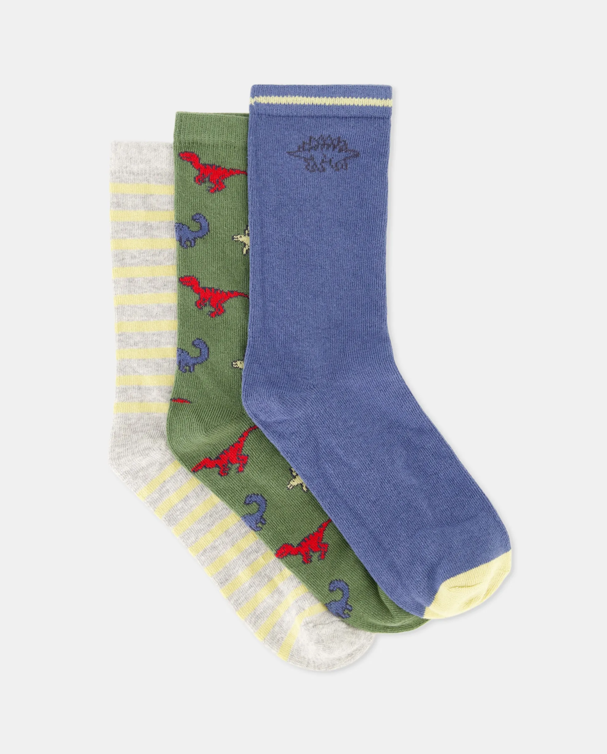 Набор из 3 пар коротких носков с детским фантазийным принтом Cotton Juice, многоцветный
Набор из 3 пар коротких носков с детским фантазийным принтом Cotton Juice, многоцветный