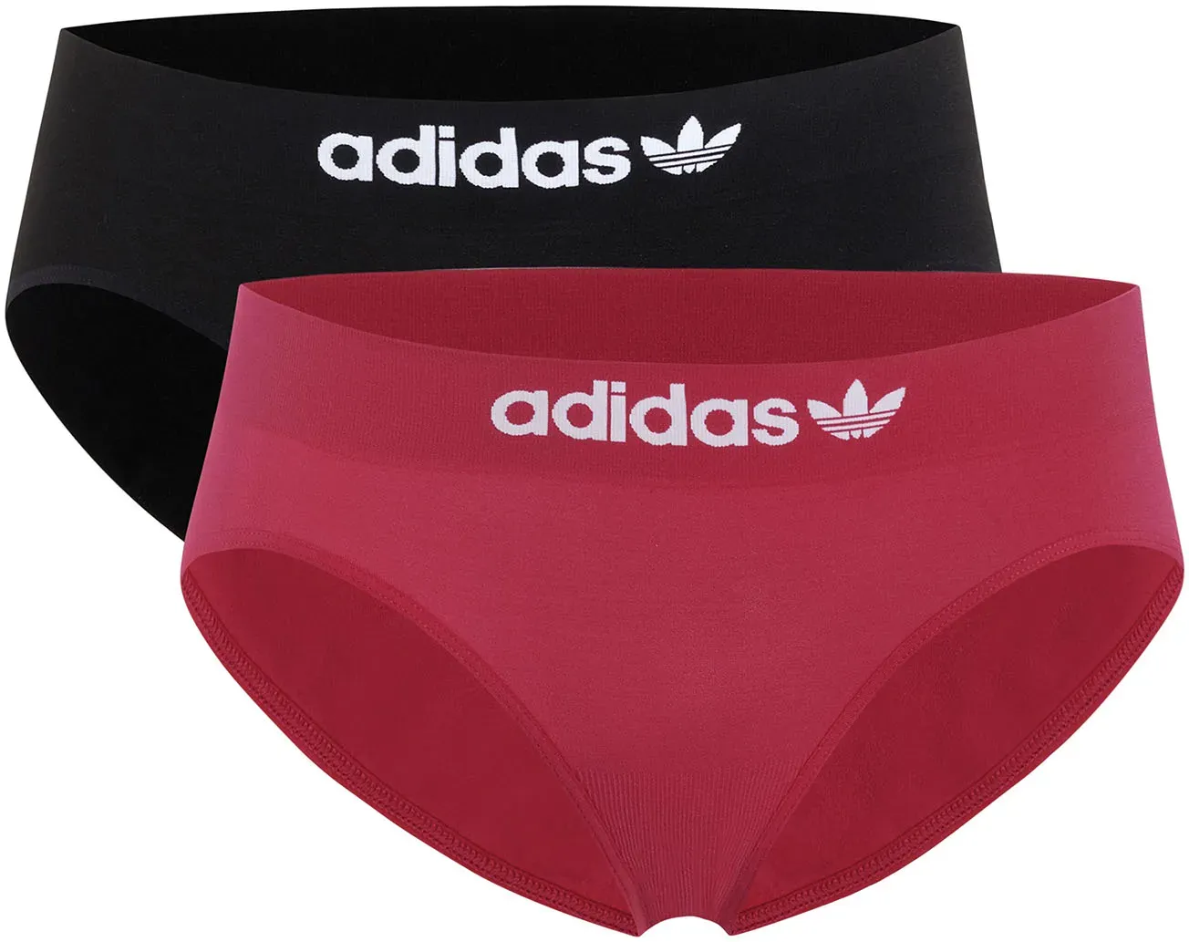Adidas Originals Hipster "Modern Flex" (2 шт. в упаковке) с превосходной воздухопроницаемостью и влагопоглощением, красный
Adidas Originals Hipster "Modern Flex" (2 шт. в упаковке) с превосходной воздухопроницаемостью и влагопоглощением, красный