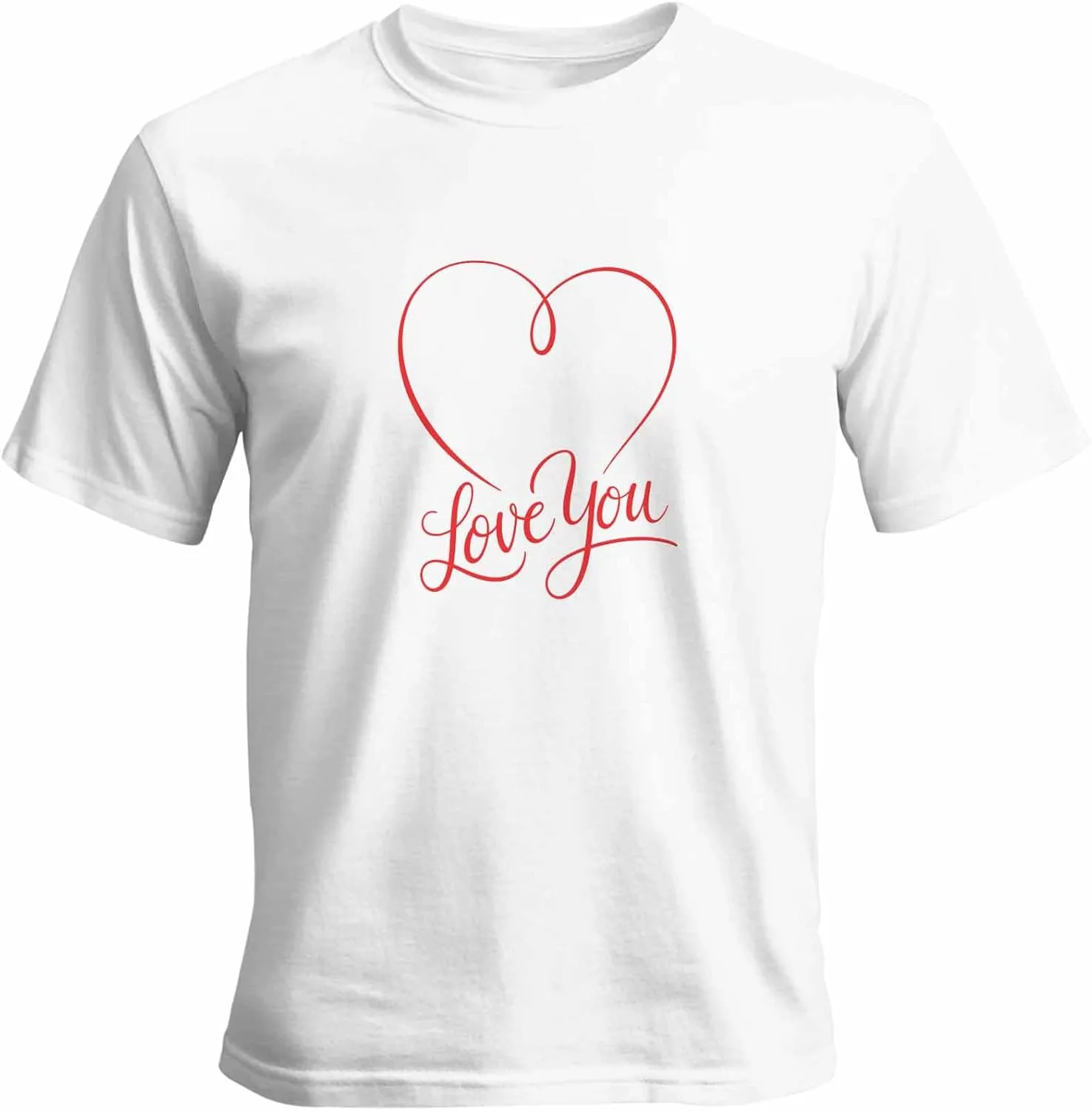 Футболка Love You Heart с коротким рукавом FANKIGETEBA
Футболка Love You Heart с коротким рукавом FANKIGETEBA