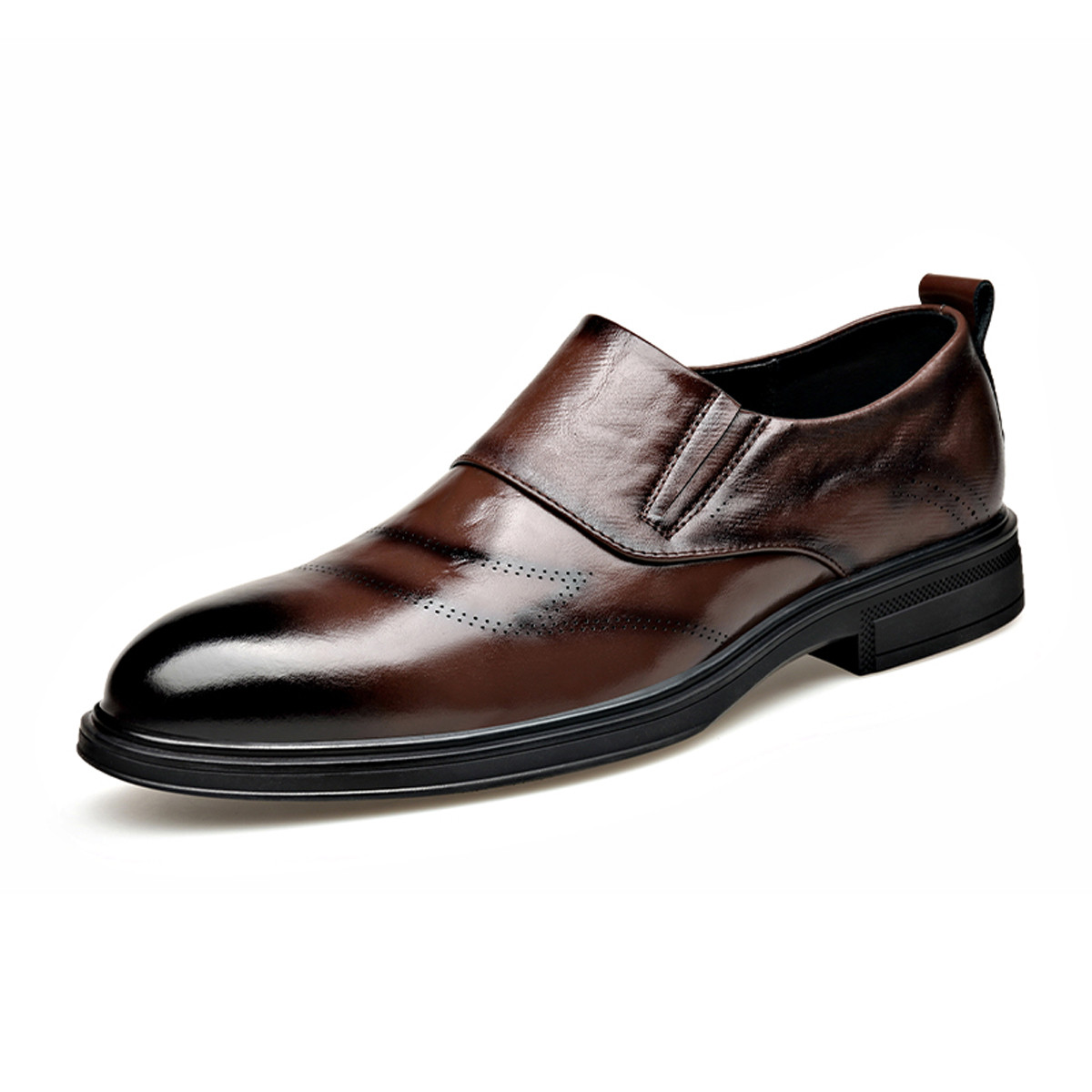 Sonno Повседневные кожаные туфли мужские низкие черно-коричневые - коричневые, цвет Brown
Sonno Повседневные кожаные туфли мужские низкие черно-коричневые - коричневые, цвет Brown