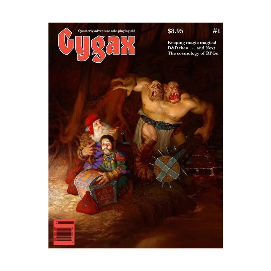 Журнал #1 "The Cosmology of RPG's, Leomund's Secure Shelter, D&D Past, Now, and Next", Gygax Magazine
Журнал #1 "The Cosmology of RPG's, Leomund's Secure Shelter, D&D Past, Now, and Next", Gygax Magazine