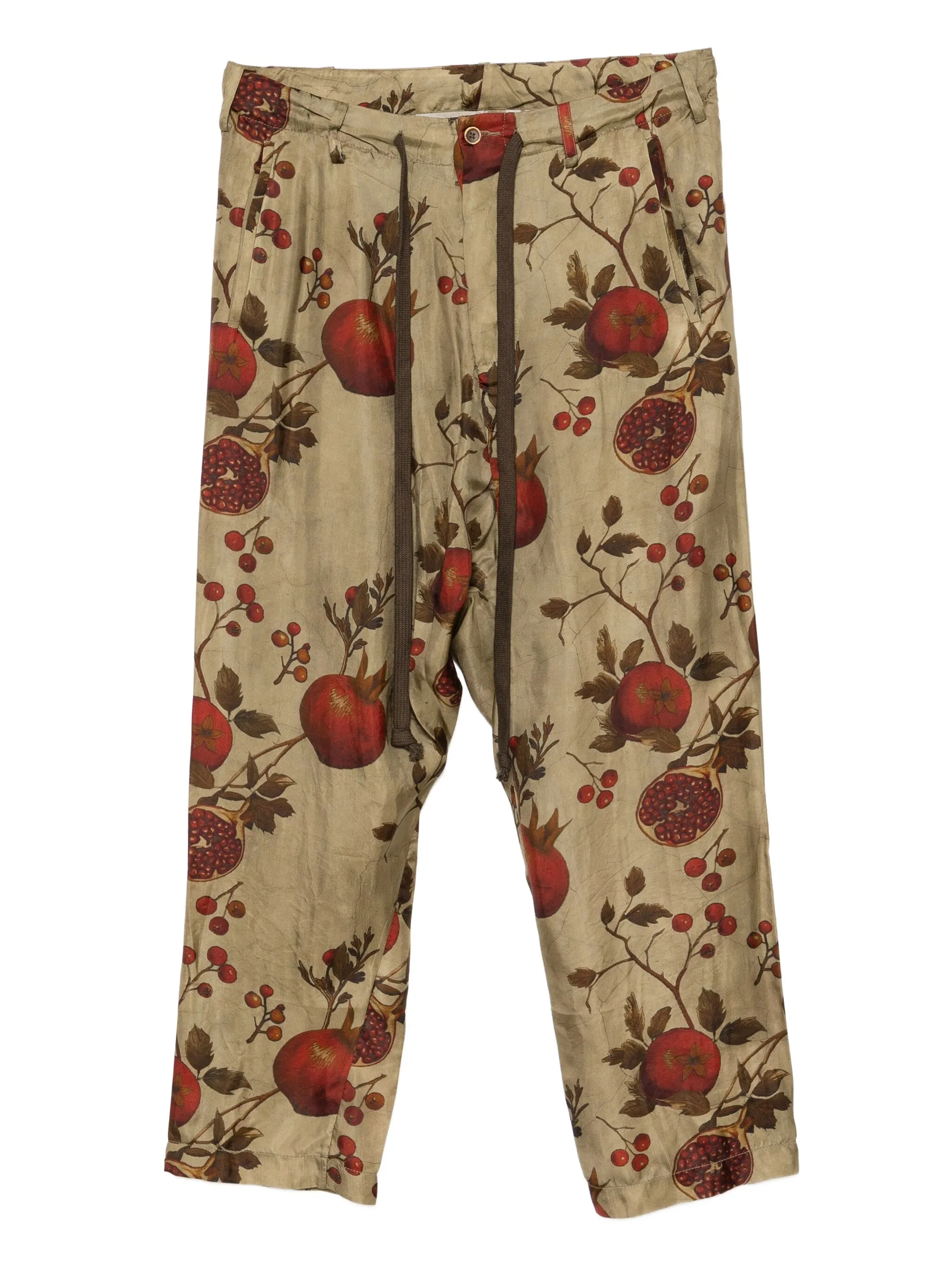 Брюки с принтом Uma Wang, зеленый
Брюки с принтом Uma Wang, зеленый