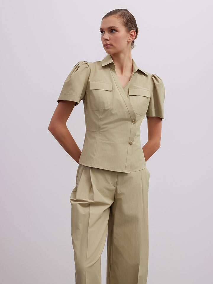 Блузка BGN, светло-зеленый
Блузка BGN, светло-зеленый