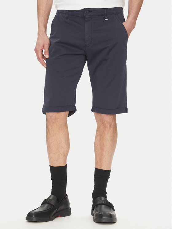 Шорты из ткани обычного кроя 265812 552829 Karl Lagerfeld, синий
Шорты из ткани обычного кроя 265812 552829 Karl Lagerfeld, синий