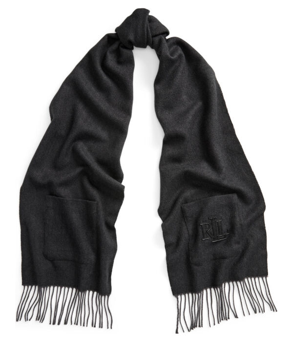 Шарф женский Lauren Ralph Lauren с добавлением шерсти, черный
Шарф женский Lauren Ralph Lauren с добавлением шерсти, черный