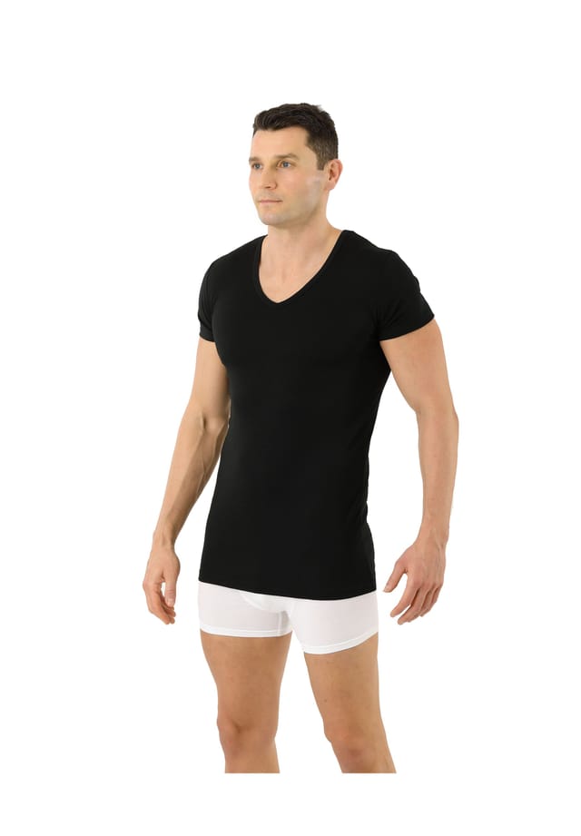 Майка шерстяная рубашка с v-образным вырезом терморегулирующая без мьюлесинга Albertkreuz, черный
Майка шерстяная рубашка с v-образным вырезом терморегулирующая без мьюлесинга Albertkreuz, черный