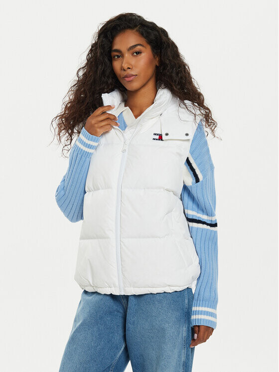Жилет стандартного кроя Tommy Jeans, белый
Жилет стандартного кроя Tommy Jeans, белый