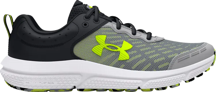 Кроссовки Assert 10 AC GS Under Armour, серый/желтый
Кроссовки Assert 10 AC GS Under Armour, серый/желтый