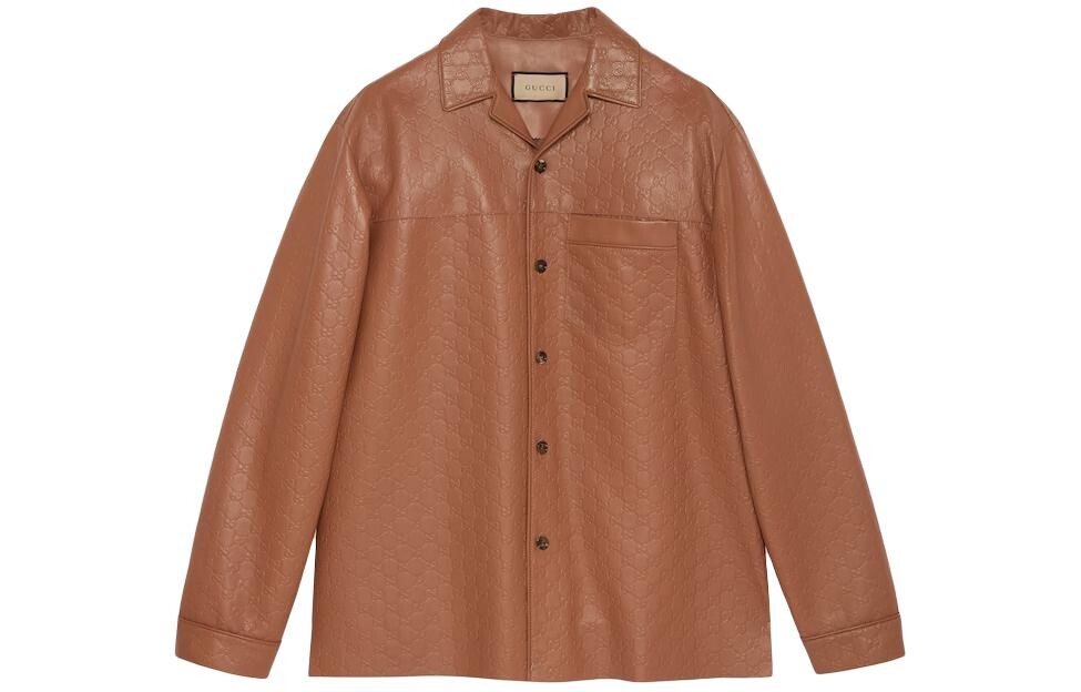 Кожаная куртка мужская коричневая Gucci, коричневый
Кожаная куртка мужская коричневая Gucci, коричневый