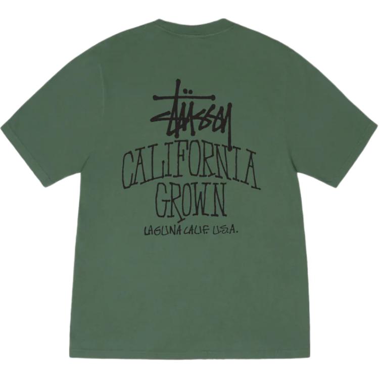 Футболка Stüssy California Grown Pigment dyed Stussy, зеленый
Футболка Stüssy California Grown Pigment dyed Stussy, зеленый