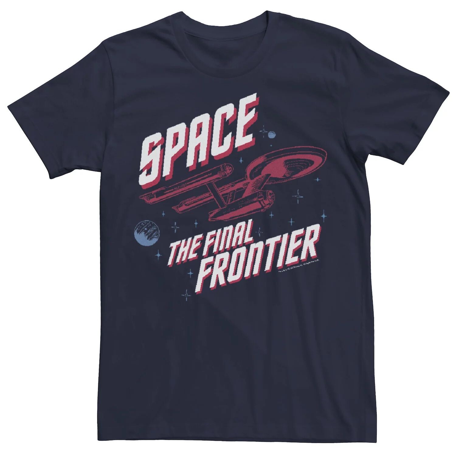 Мужская футболка Star Trek Original Series Final Frontier в стиле поп-музыки Licensed Character
Мужская футболка Star Trek Original Series Final Frontier в стиле поп-музыки Licensed Character