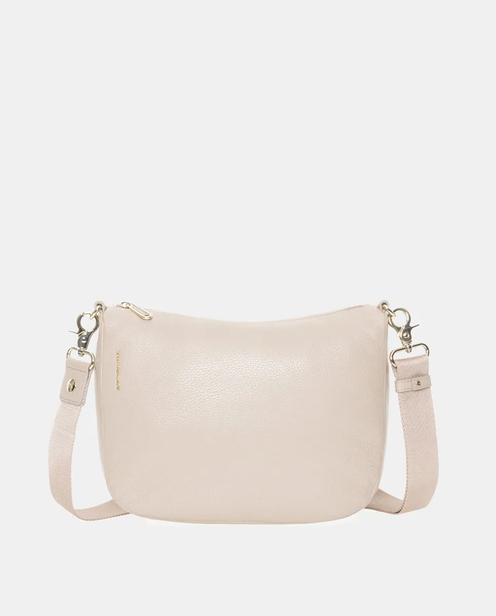 Плечевой ремень из белой кожи с застежкой-молнией Mandarina Duck, бежевый
Плечевой ремень из белой кожи с застежкой-молнией Mandarina Duck, бежевый