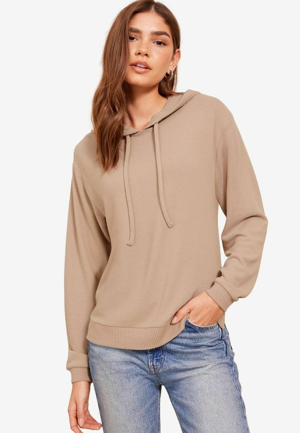 Толстовка LONG SLEEVE con cappuccio Friends Like These, бежевый 
Толстовка LONG SLEEVE con cappuccio Friends Like These, бежевый