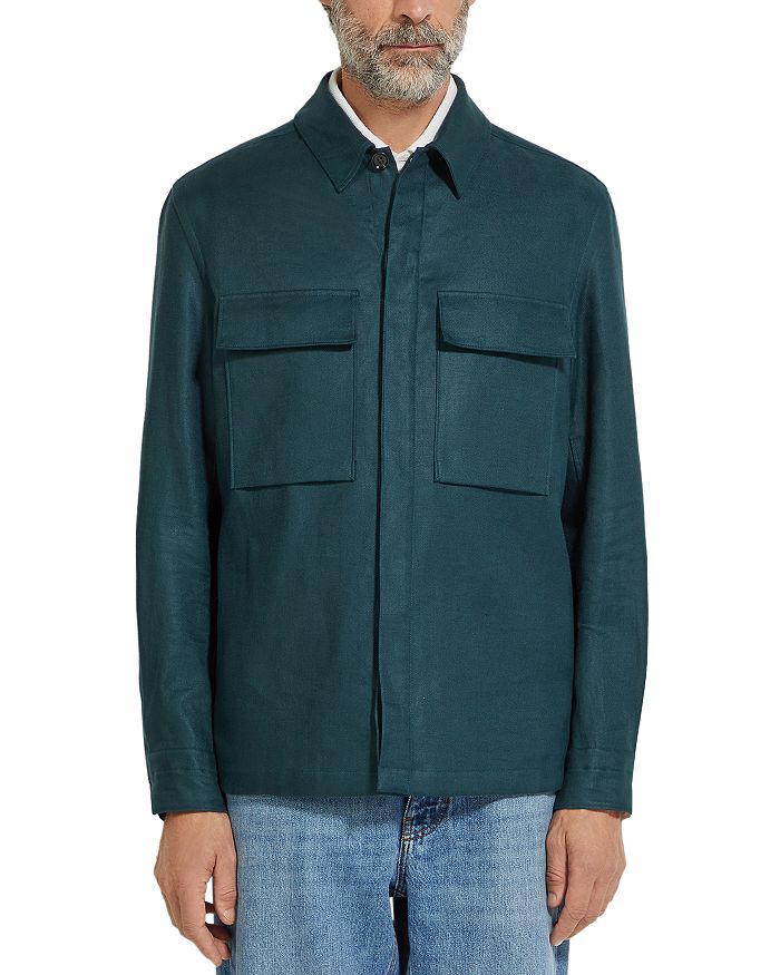 Верхняя рубашка Oasi Lino Zegna, зеленый
Верхняя рубашка Oasi Lino Zegna, зеленый