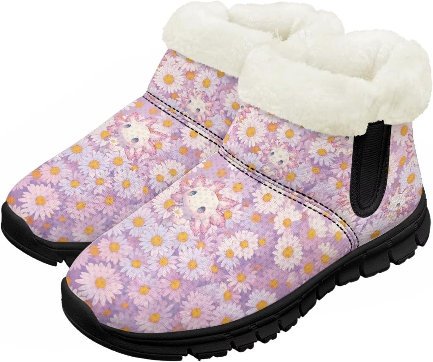 Детские зимние ботинки, теплые, с противоскользящей подошвой, с амортизирующей мемори-пеной, спортивные, без шнурков, для бега и треккинга, зимние кроссовки Pointodoor, Axolotl Daisy Pattern
Детские зимние ботинки, теплые, с противоскользящей подошвой, с амортизирующей мемори-пеной, спортивные, без шнурков, для бега и треккинга, зимние кроссовки Pointodoor, Axolotl Daisy Pattern