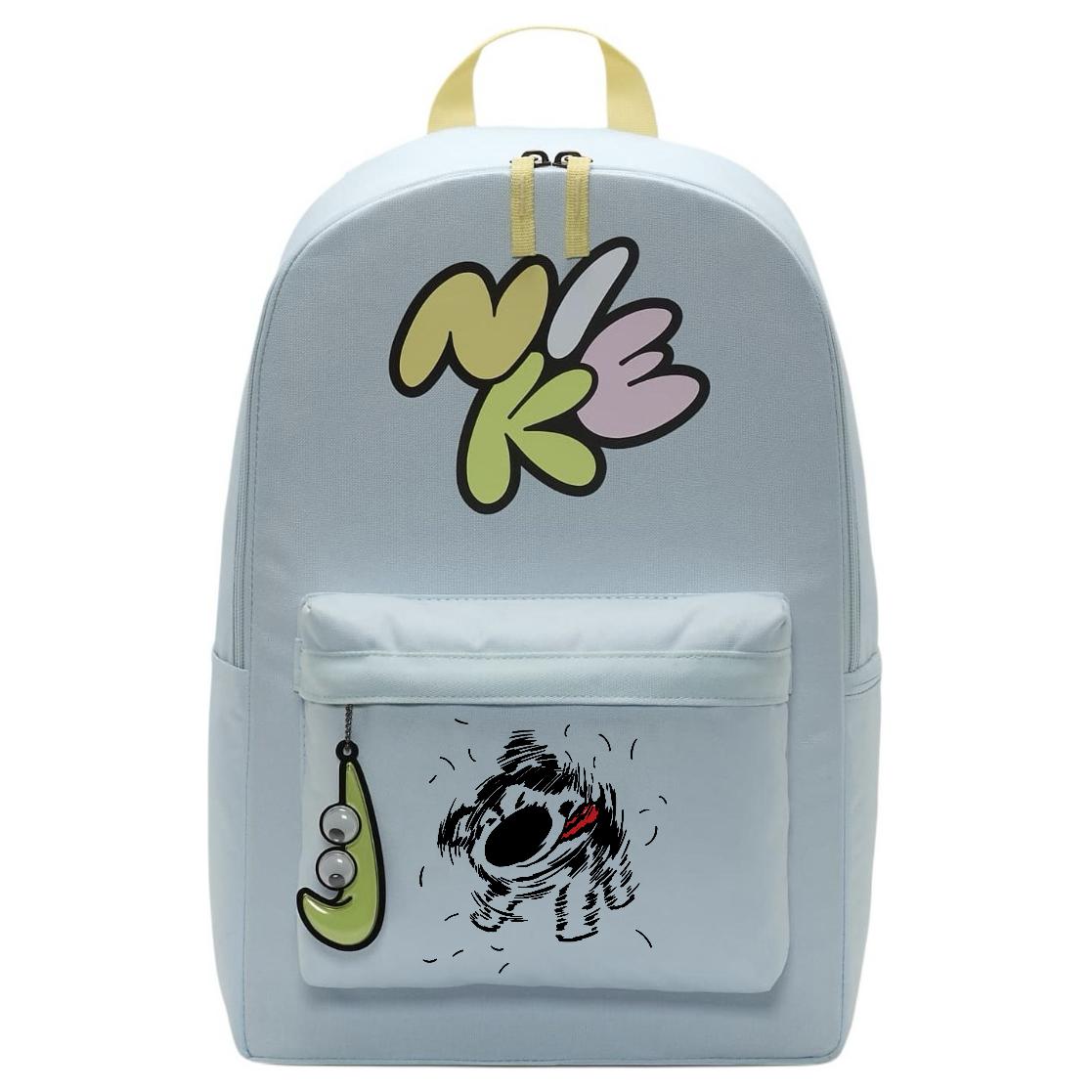 Nike Тканевый рюкзак женский ледниково-голубой и нежно-желтый и светло-лимонный, Shaking Head Puppy
Nike Тканевый рюкзак женский ледниково-голубой и нежно-желтый и светло-лимонный, Shaking Head Puppy