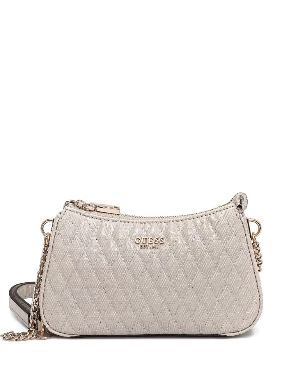 Стеганая сумка через плечо GUESS USA, нейтральный
Стеганая сумка через плечо GUESS USA, нейтральный