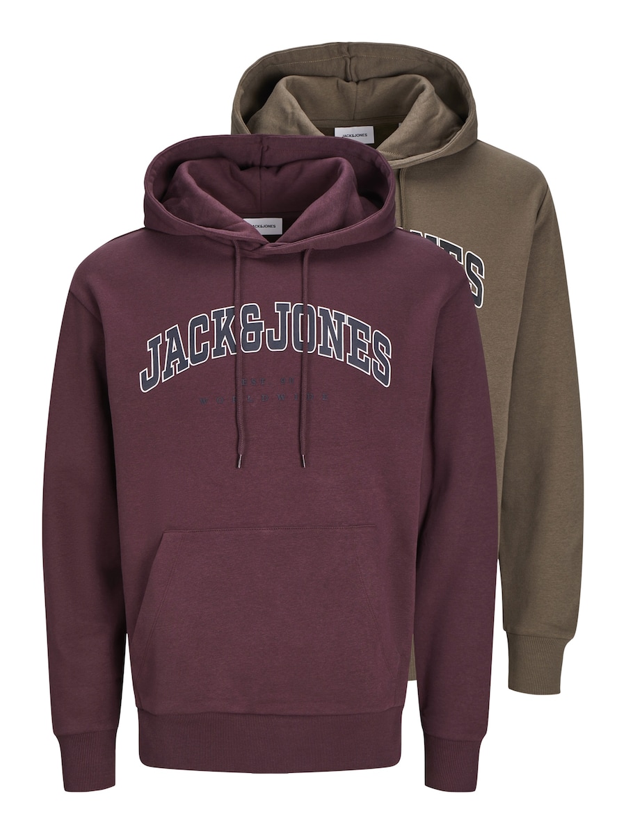 Толстовка JACK & JONES JJECaleb, зеленый/бордовый
Толстовка JACK & JONES JJECaleb, зеленый/бордовый