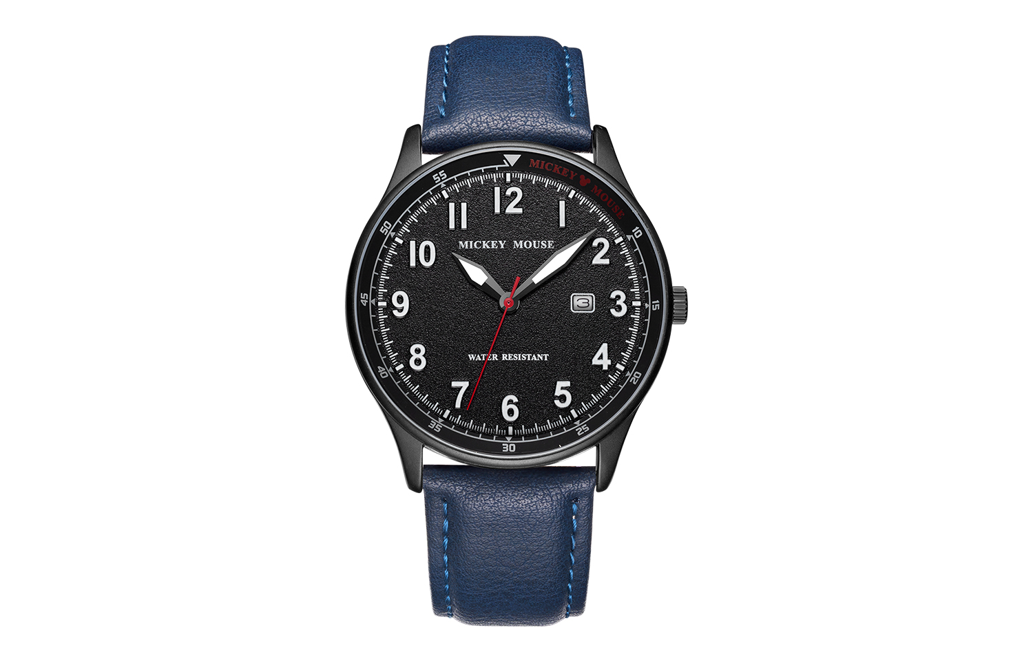 Disney Часы Mickey Series Quartz Movement Leather Strap Watch Men's Watch Black Dial 
Disney Часы Mickey Series Quartz Movement Leather Strap Watch Men's Watch Black Dial