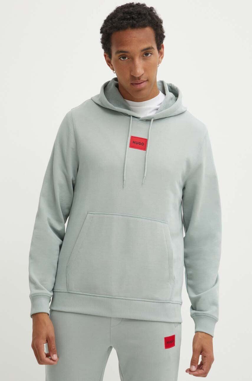 Толстовка HUGO из хлопка, зеленый
Толстовка HUGO из хлопка, зеленый