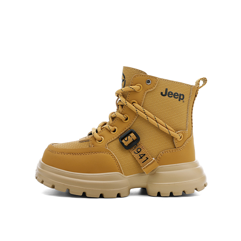 Детские кожаные ботинки с защитой от ударов и истираний, низкие Jeep, зеленый
Детские кожаные ботинки с защитой от ударов и истираний, низкие Jeep, зеленый